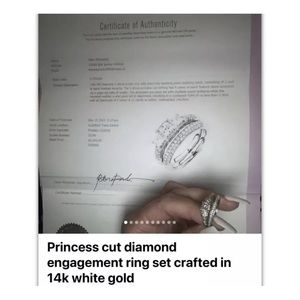 Beautiful Michael hill $5000+ engagement ring set. With appraisal, stunning